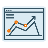 Illustration of webpage chart